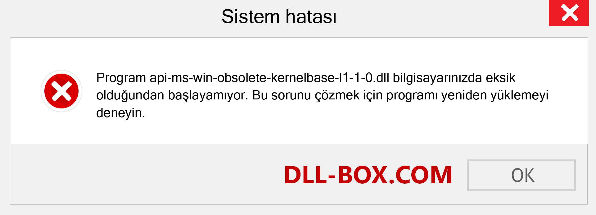 api-ms-win-obsolete-kernelbase-l1-1-0.dll dosyası eksik mi? Windows 7, 8, 10 için İndirin - Windows'ta api-ms-win-obsolete-kernelbase-l1-1-0 dll Eksik Hatasını Düzeltin, fotoğraflar, resimler